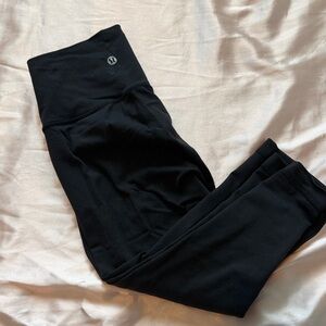 lululemon athletica Kids' Black High-Rise Athletic Leggings